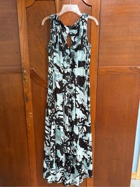 Simply Vera Wang green and black dress, XS